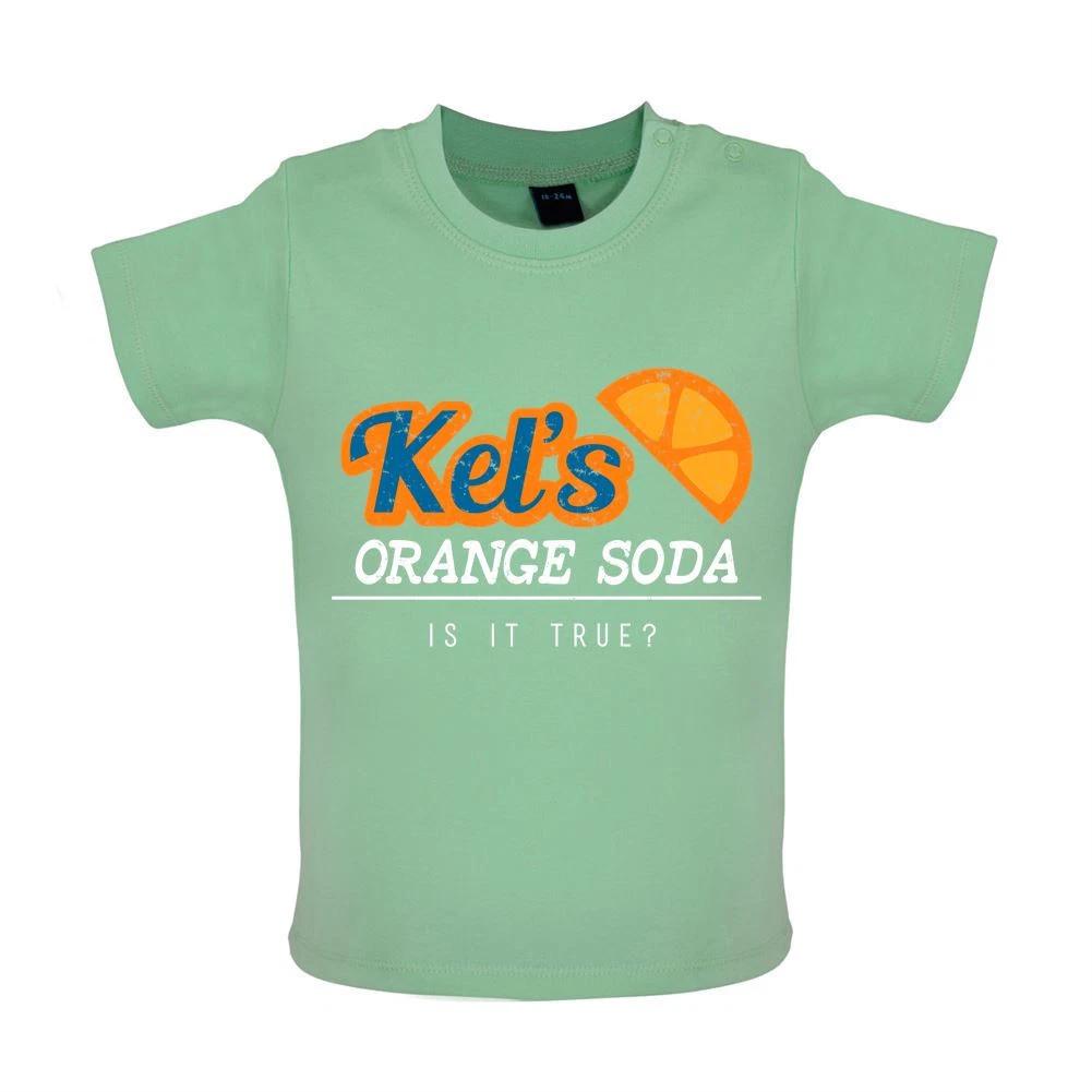 Kel s Orange Soda, Is It True? - Baby Kids T-Shirt / Body- Kenan And Kel TV Fan 100