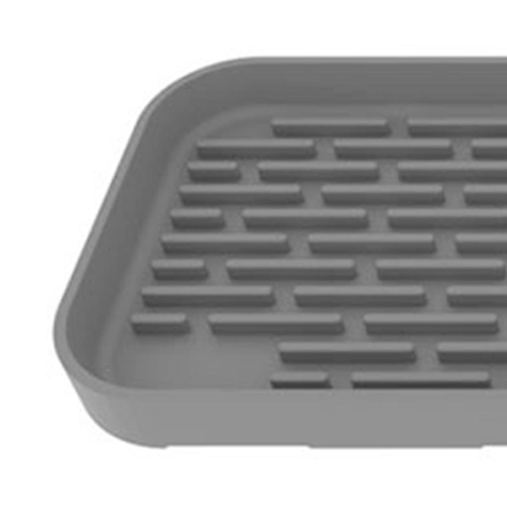 Abtropfmatte für Küchenarbeitsplatte Silikon Rutschfest Spülbecken Abtropfmatte für Tasse Glaswaren