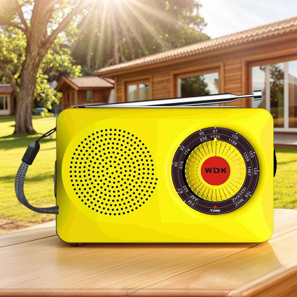 Mini AM FM Radio Telescopic Antenna Pocket Radio with Loud Speaker Headphone Jack Battery Operated Radio for Home Indoor Outdoor