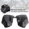 Side Frame Fairing Cowl Guards Radiator Cover For BMW R1250GS ADV 2018-2023 Black