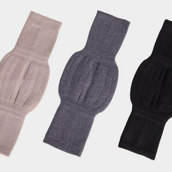 2025 Soft, Non-Slip Velvet Knee Warmers for Autumn/Winter: Ideal for Middle-Aged and Elderly