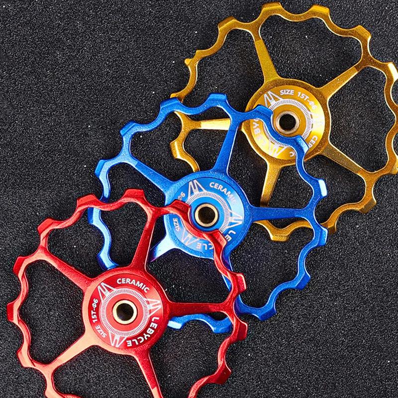 11/13/15T Kółko przerzutki tylnej roweru Stop aluminium Rower szosowy Kółko prowadzące Część rowerowa Akcesoria