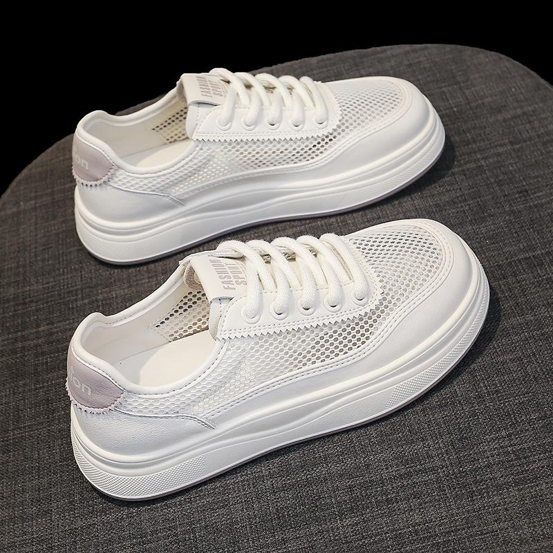 

Bailimeng 22 summer new ins student mesh breathable casual shoes board shoes E1 40 фіолетовий