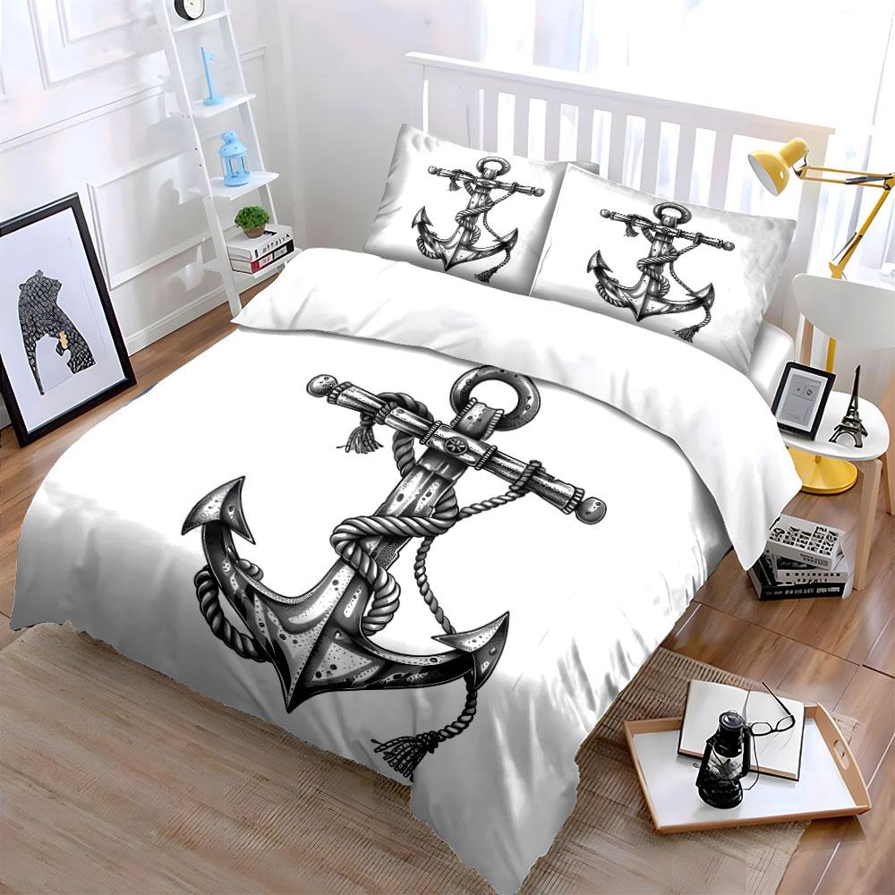 Timeless nautical charm. Bedding sets Duvet covers Pillowcases(1* Duvet Cover 2* Pillowcases without duvet insert)