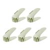 5Pcs Shoe Use Stacker Shoe Slots Adjustable Double-Layer Design Shoe Rack
