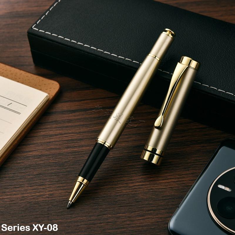Executive Metal Ballpoint Pen Premium Writing Tool Business Gift Set Smooth Ink Refill Luxury Office School Supplies Stationery