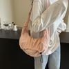 Hobo Bag für Damen, einfarbig, Umhängetasche, Schultertasche, Unterarmtasche
