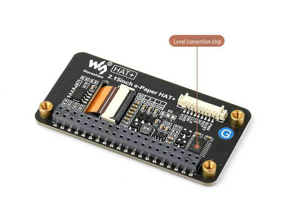 Raspberry Pi 2.15" e-Paper Display: Red, Yellow, Black & White, 296×160, Compatible with Arduino.