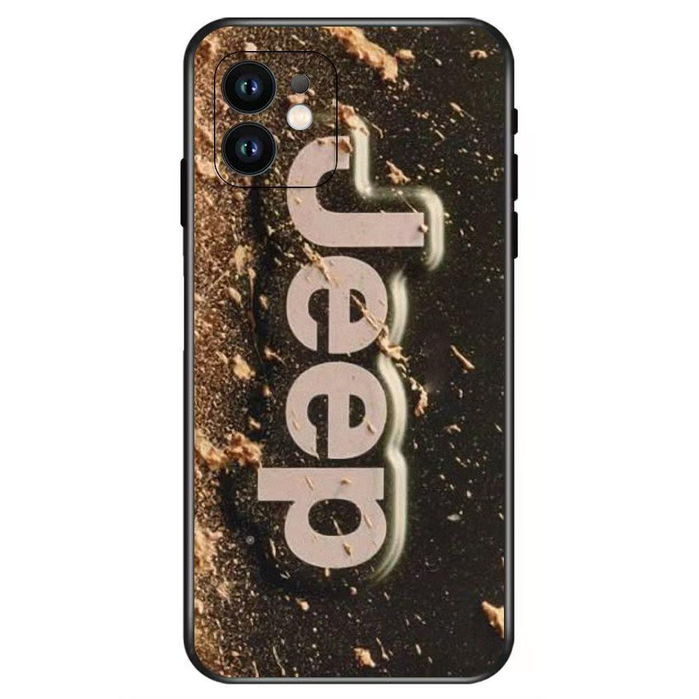 Ysmd8 Soft TPU Phone Case For jEEP For iPhone 16 15 14 13 12 Pro Official Apple Cover for iPhone 16 Plus 12 13 14 15 16 17 Pro Max