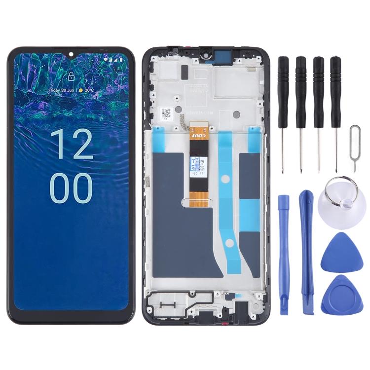 OEM LCD экран дигитайзер полная сборка с рамкой For Nokia G310
