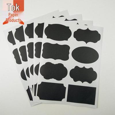 Wodoodporne Zmazywalne Naklejki Tablicowe do Graffiti - PVC, Usuwalne, Naklejki do Pisania o Kreatywnym Kształcie