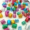 100PCS Multicolor Rings Dreadlocks Beads for Women and Girls, Braid Hair Decoration Colorful Aluminum Ring Adjustable Metal Cuff