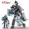 MOC Latest Version Skibidi Toilet Builing Blocks Action Figure Titan Speakerman Clock Cameraman Bricks for Birthday Xmas Gifts