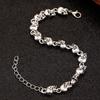 Punk Style Clavicle Chain Gothic Beaded Bracelet Creative Skull Necklace  Women