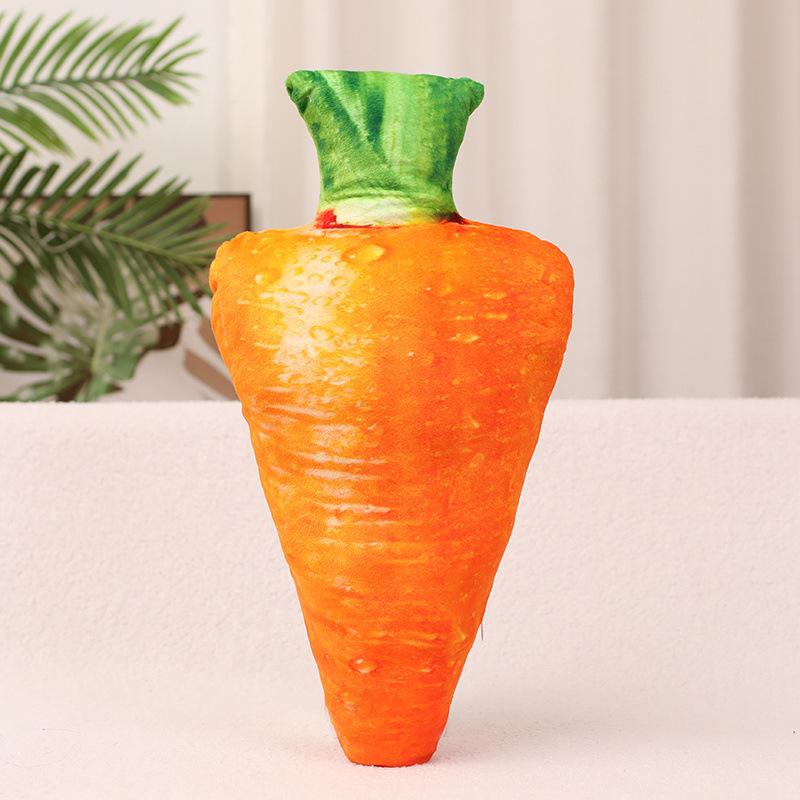 Creative Fruits And Vegetables Cabbage Green Peppers Pillow Blanket Plush Toys Home Sofa Pillow Cushion Muppet Doll
