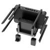 Universal Wall Mount Shelf For Routers Modems TVs Boxes Holds Devices Up To 45mm Thick With Cable Management Hooks