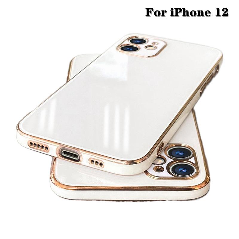

Чехол ударопрочный для iPhone 12 iPhone 12 розового золота