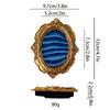 Vintage Ornate Frame Ring Holder Velvet Lined Jewelry Display Stand for Rings Earrings Picture frame shape jewelry organizer