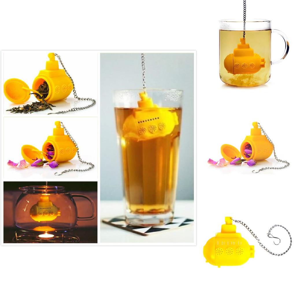 Silicone Submarine Tea Infuser With Durable Construction For Gift And Daily Use
