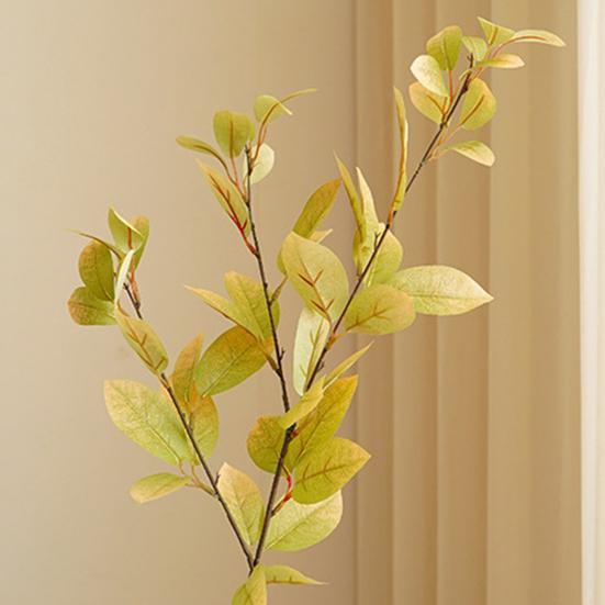 Decorative Artificial Plant No Watering Fade-less Flower Arrangement Simulation Eucalyptus Photography Props