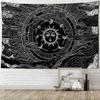 Plant Moon Phases Tapestry Ornament Wall Hanging Yoga Mat Bed Cover Beach Mat Gift Bedroom Room Aesthetic Decoration Home Decor