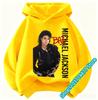 New Children Hooded Sweatshirt Michael Jackson Retro Letter Figure Print Pullover Kids Boys Girls Casual Vintage Fashion Hoodie