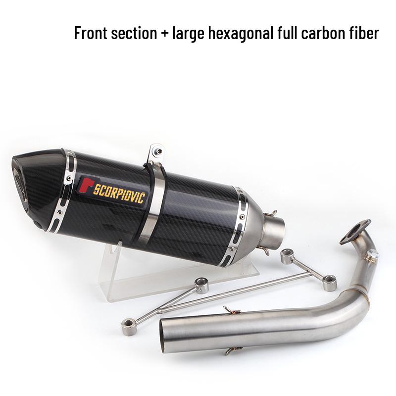 Kymco Xciting 250/300 Motorcycle Scooter Exhaust Pipe (Front & Rear Sections)