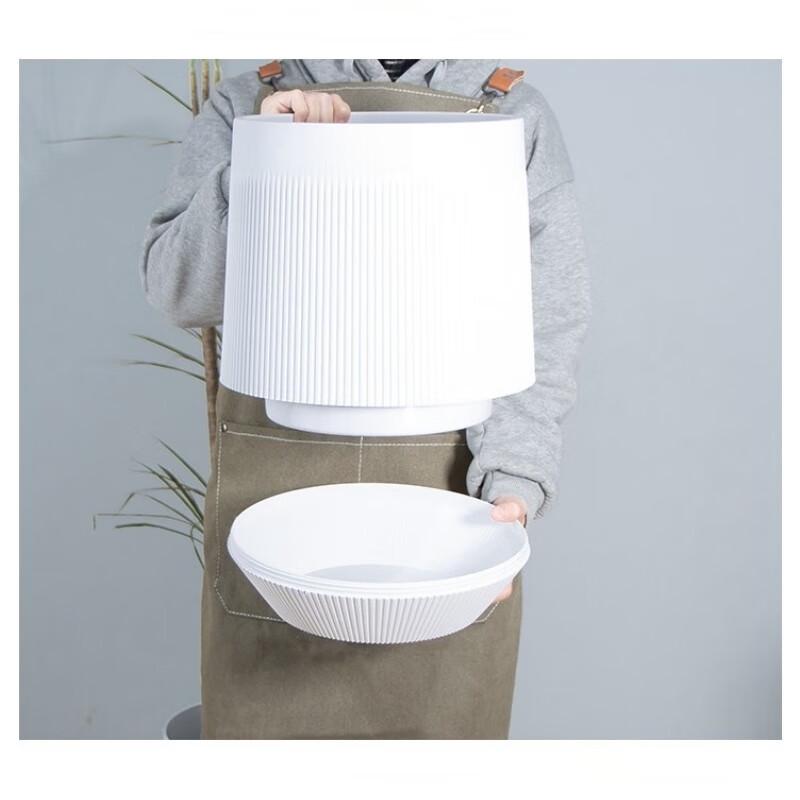 KEYSHEEL Nordic Style Tall Plastic Flower Pot