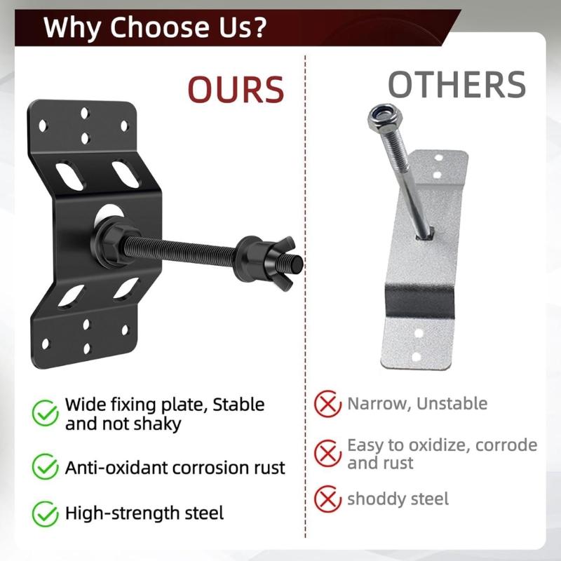 Reinforced Enclosed Trailer Spare Tire Mounting Bracket Wall Installation Quick Release Mechanism for Enclosed Trailer