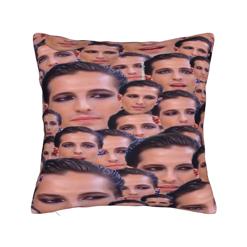 Soft and Sweet Seat Damiano David rock Singer Fan Gift Decorations Pillowcase Merch  Pillow Cover Square Multi-Size