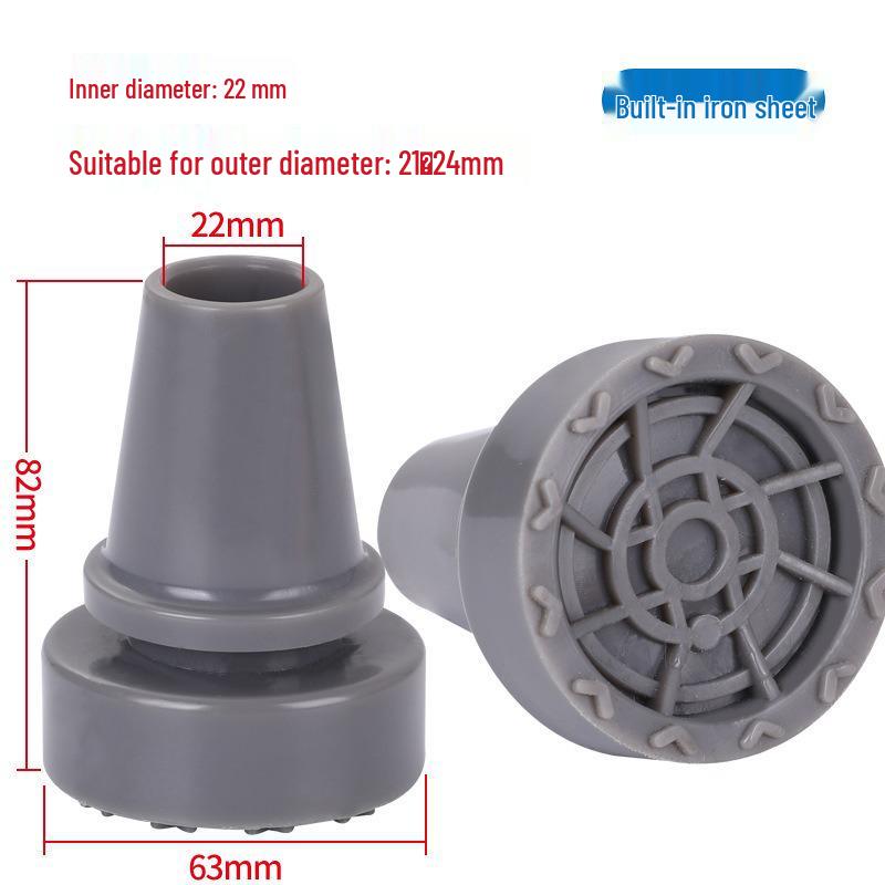 Non-slip Wear-resistant Quad Cane Rubber Feet Covers
