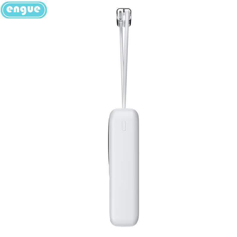 EnGu 20000mAh Portable Fast Charging Power Bank with Built-in Cable