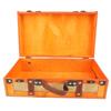 13.46x7.87x4.33in Vintage Suitcase Wooden Trunk Portable Decorative Luggage Suitcase for Home Item