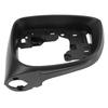 Side Mirror Cover Frame Black Decorative Door Side Wing Rearview Mirror Frame Replacement for Mazda CX‑3 CX5 Right