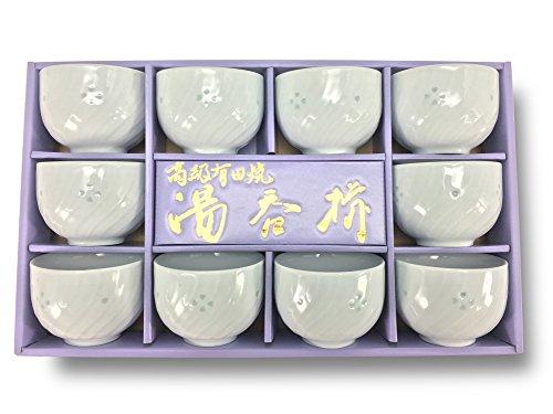 

Saikai Pottery Firefly Relief Tea Set of 10 (92299) Diameter 7.5 x Height 5.5 cm