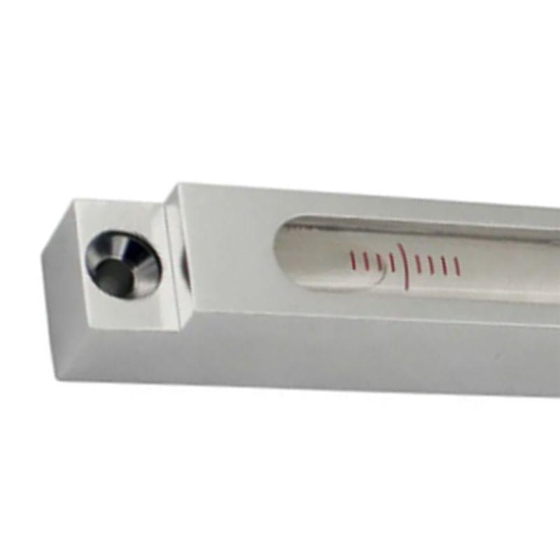 A84X-1 STK Wasserwaage Blasen-Mini-Wasserwaage Messinstrument Hohe Präzision Metall Größe 132X22x20mm 0,02 mm/m