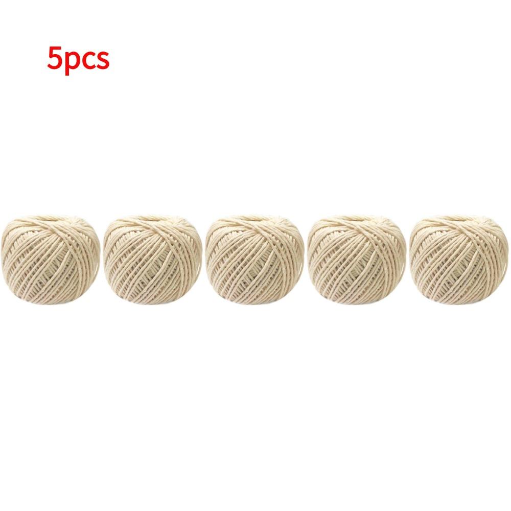 Cooking Tools Butcher's Cotton Twine Meat Prep Trussing Turkey Barbecue Strings Meat Sausage Tie Rope Meat Prep Trussing 4