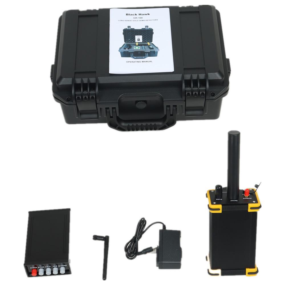 Black Hawk Long-Range Infrared Metal Detector for Gold, Silver, and Gemstone Prospecting