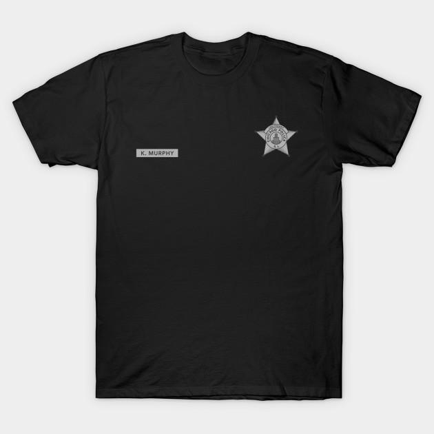 

Men Black Print T-shirt Lieutenant Karrin Murphy No-Cut Transfer Paper Print Cotton Tshirt XL чорний