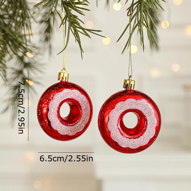 

2 шт. Подвески в виде Санта-Клауса, Рождественские шары, Товары для вечеринок, Украшение для рождественской елки, Детские подарки, Доступно несколько вариантов