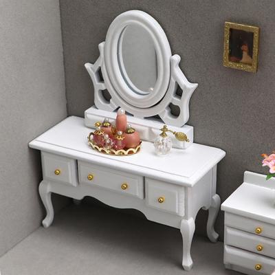 1 Set Mini Cabinet Kit Hand-made Smooth Surface Realistic High Simulation