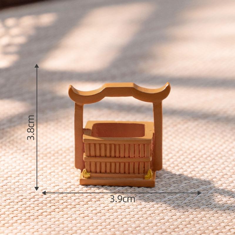 Micro-landscape Creative Ancient-style Food Box Basket Model Dollhouse Decoration Accessories Miniature Mini Ornaments