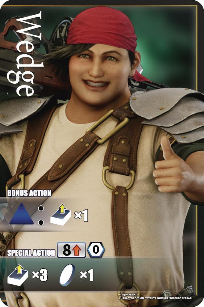 Square Enix Final Fantasy VII Remake Materia Hunter Board Game