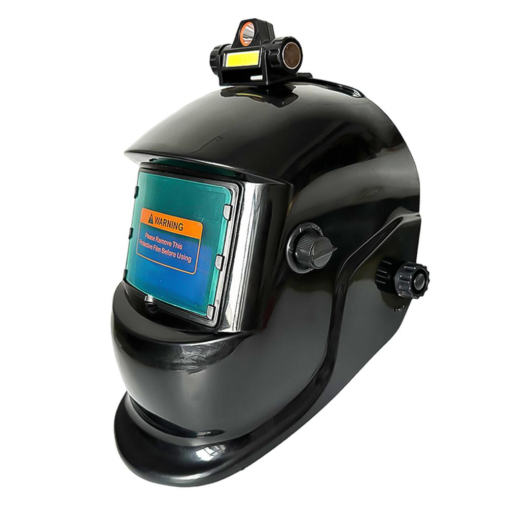 

PC Welding Masks Automatic Variable Light Adjustment Welding Helmet Large View Welding Facemask for Arc Welding чёрный