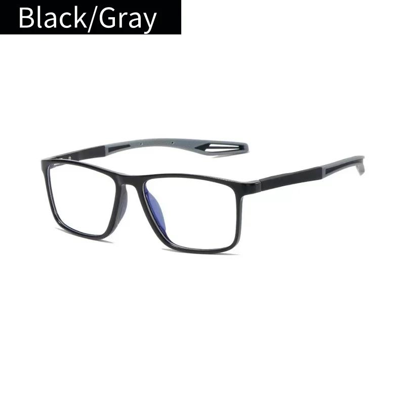 1 pair of foldable portable square frames suitable for daily wear with durable lenses