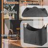 A Top Quality Large Capacity Foldable Firewood Box Wood Storage Basket for Fireplace Stove Clothes Organization Bin - New