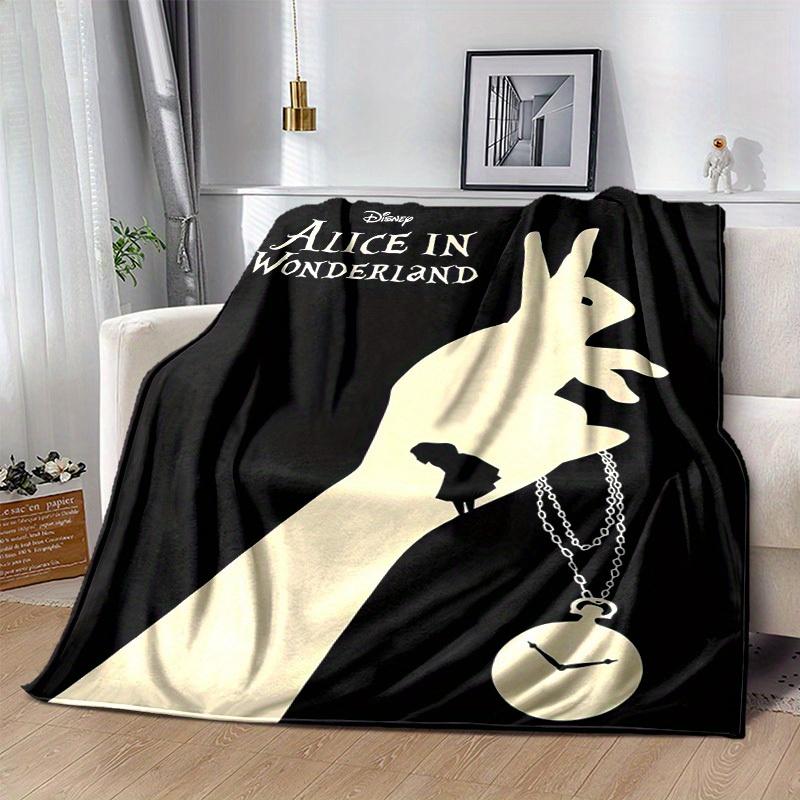 

1pc, Disney s Alice in Wonderland Blankets Perfect for Bedroom, Living Room, Travel, Camping, Car 80x120cm