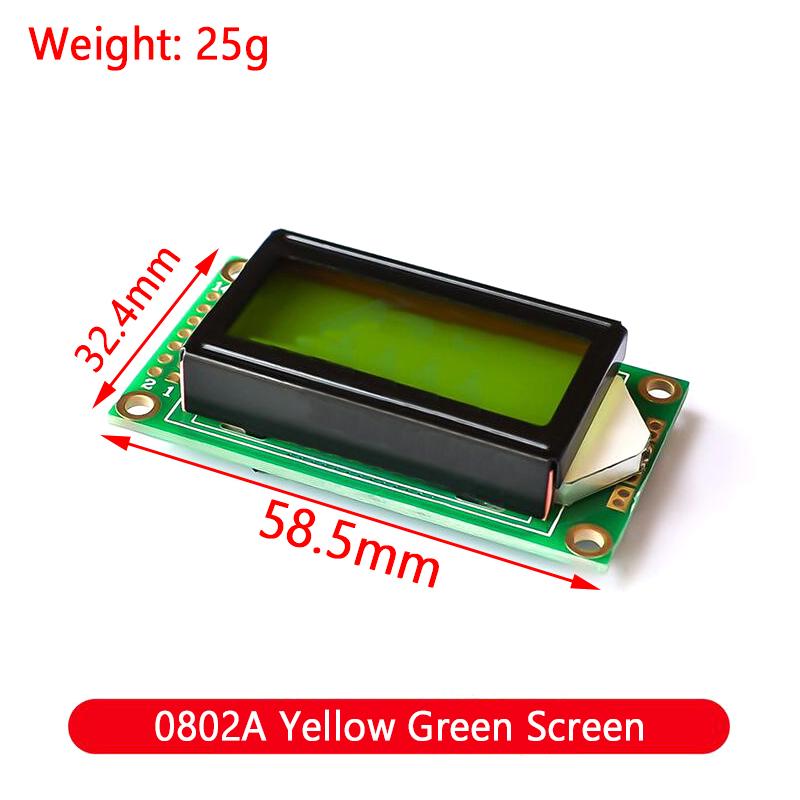 LCD Module Blue Green Screen For Arduino 0802 1602 2004 12864 LCD Character UNOR3 Mega2560 Display PCF8574T IIC I2C Interface