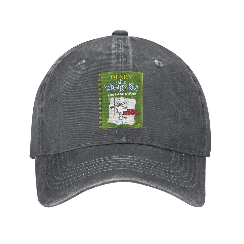 Diary of a Wimpy Kid The Last Straw cover Denim Cap Casual Baseball Caps Adjustable Hat Summer Unisex Baseball Hats