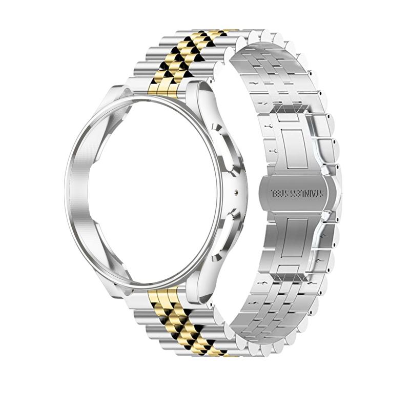 Strap+Case for Samsung Galaxy Watch 4 5 Pro 6 7 44mm 40mm 45mm Stainless Steel Bracelet Galaxy Watch 3 45mm 41mm 4 6 Classic